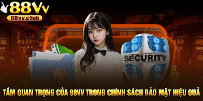 Tầm quan trọng của 88VV trong chính sách bảo mật hiệu quả